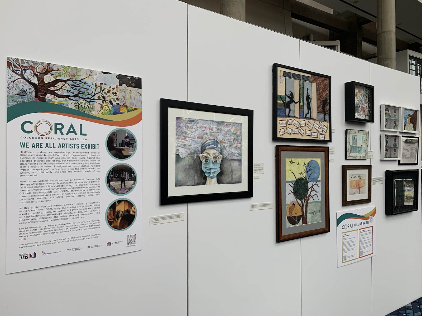 Colorado Resiliency Arts Lab CORAL exhibitions